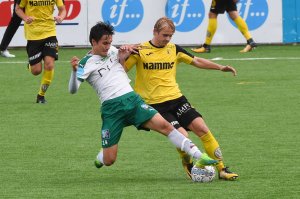 Martin Heiberg mot Hamkam.