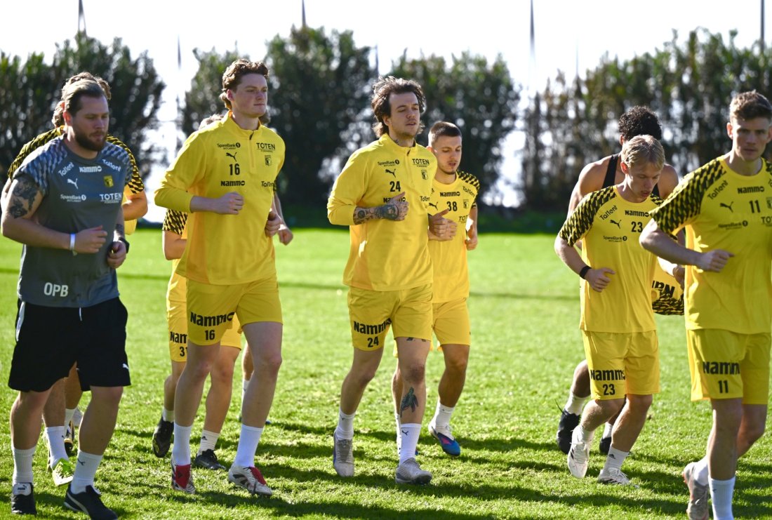 Fra grønt gress i Belek til ny matte på Raufoss (Foto: Marius Mykleset)