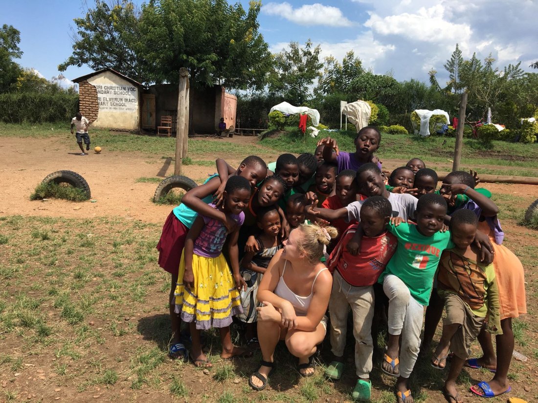 Aurora i Kasese (Privat foto)