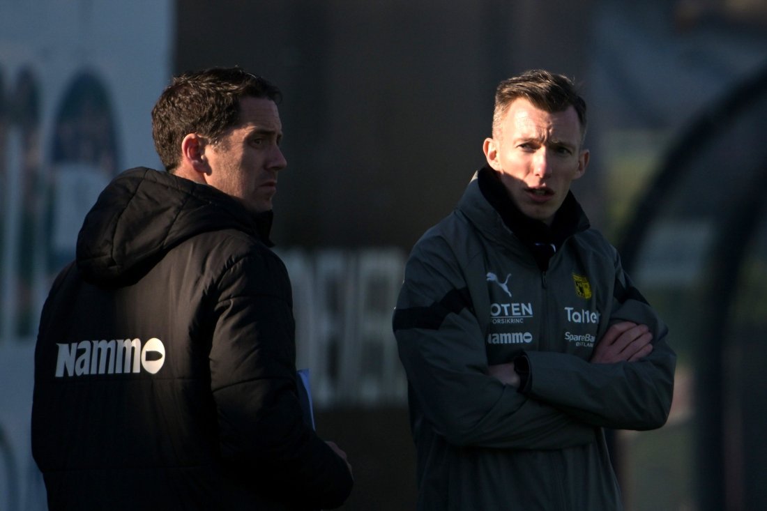 Hardtarbeidende duo: Beinset &amp; Dent (Foto: Marius Mykleset)