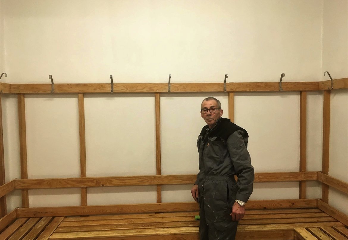 Kjell Arne Kristiansen altmuligmann, alltid.